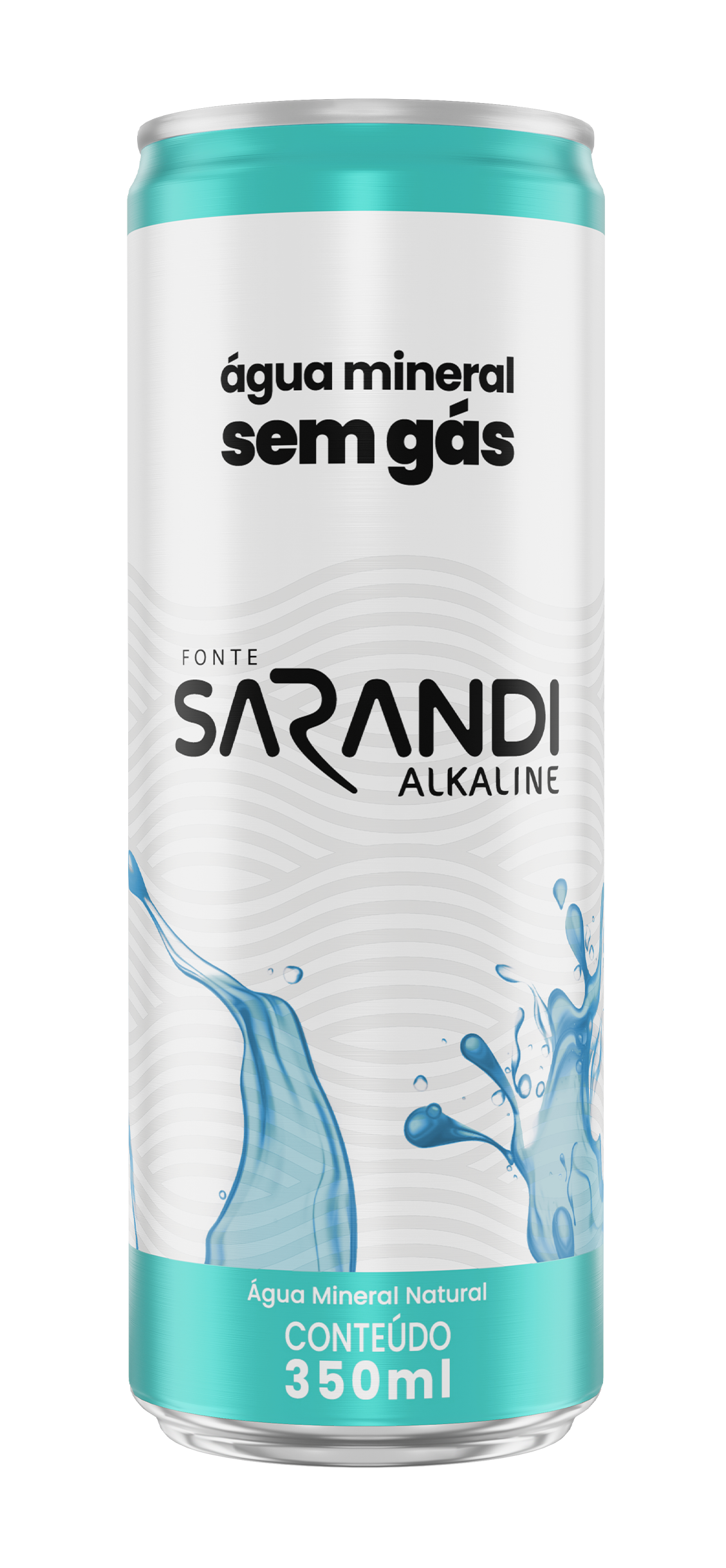 Água Mineral Sarandi Alkaline Lata 350 ml SG